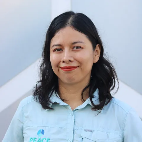 Retrato de Elizabeth Villamil, equipo de PEACE Punta de Mita